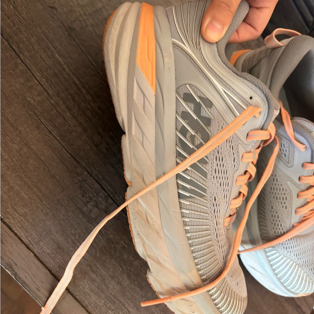 Women’s Hoka shoes.